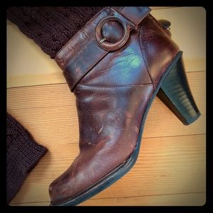 Joy Chen Slouchy Leather Boots